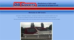 Desktop Screenshot of dbboatcovers.co.uk