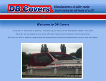 Tablet Screenshot of dbboatcovers.co.uk